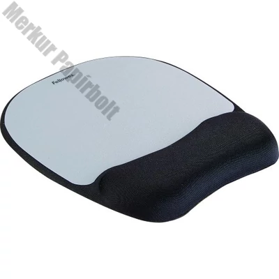 Egéralátét habtöltésű csuklótámasszal FELLOWES Memory Foam szürke