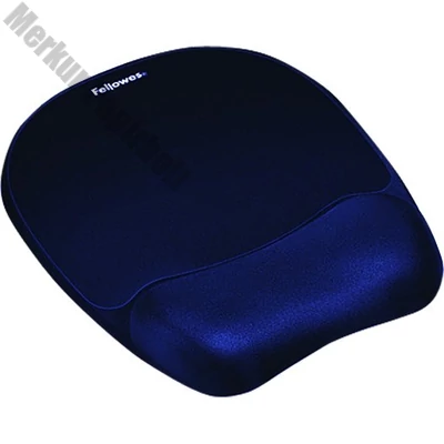 Egéralátét habtöltésű csuklótámasszal FELLOWES Memory Foam zafírkék