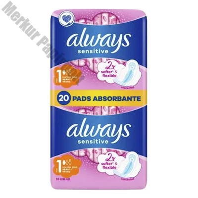 Egészségügyi betét ALWAYS Sensitive ultra normál+ 10 darabos