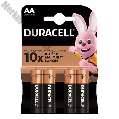 Elem ceruza DURACELL Basic MN1500 AA 4-es