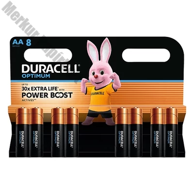 Elem ceruza DURACELL Optimum AA 8-as