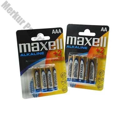Elem ceruza MAXELL (AA, LR06) 4+2/BL