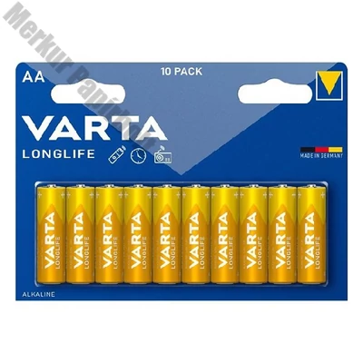 Elem ceruza VARTA Longlife AA10-es
