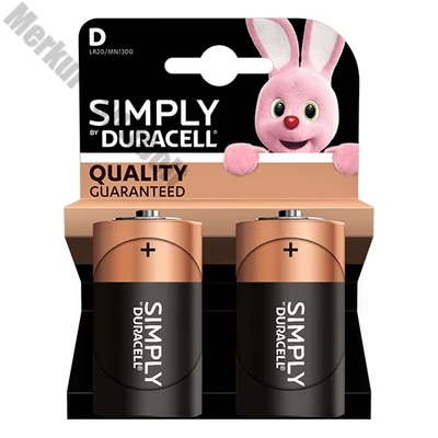 Elem góliát DURACELL Basic MN1300 D 2-es