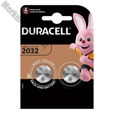 Gombelem DURACELL DL2032 3V 2-es