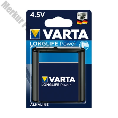 Elem lapos VARTA Longlife Power 4,5V 1-es