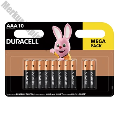Elem mikro DURACELL Basic AAA 10-es