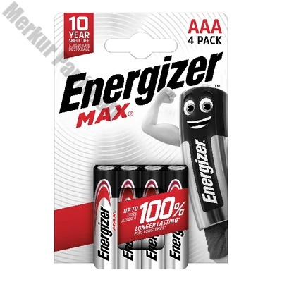 Elem mikro ENERGIZER "Max" AAA 4 darabos
