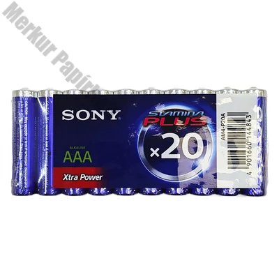 Elem mikro SONY AAA 20-as