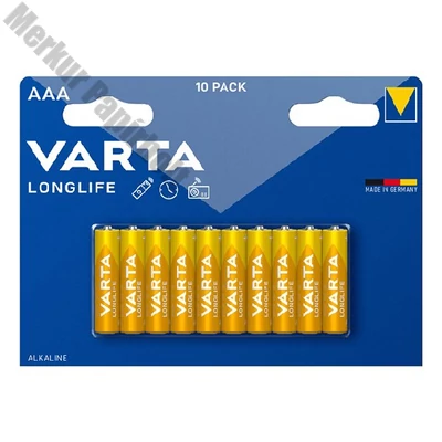Elem mikro VARTA Longlife AAA 10-es