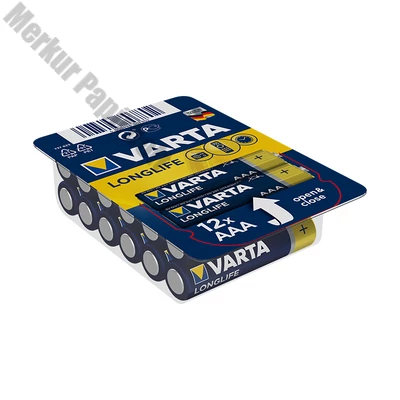 Elem mikro VARTA Longlife AAA 12-es