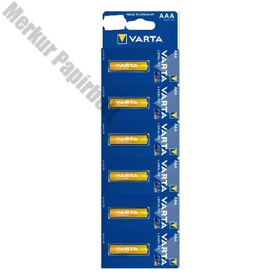Elem mikro VARTA Longlife AAA 6-os