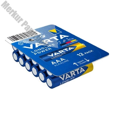 Elem mikro VARTA Longlife Power AAA 12-es
