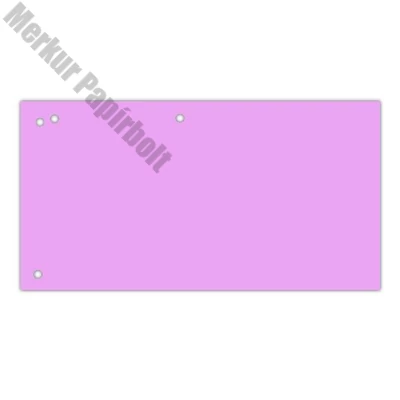Elválasztócsík DONAU 105x235 mm karton rózsaszín 100 darabos