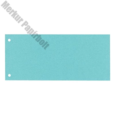 Elválasztócsík ESSELTE 105X240 mm karton kék 100 darabos