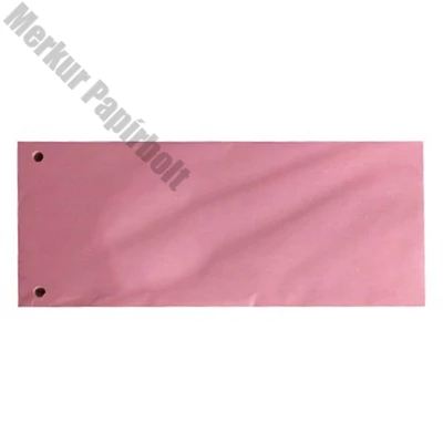 Elválasztócsík FORTUNA 105x235mm karton rózsa 100 darabos