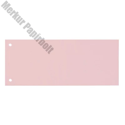 Elválasztócsík KASKAD 105x240mm karton 25 rózsaszín 50 darabos