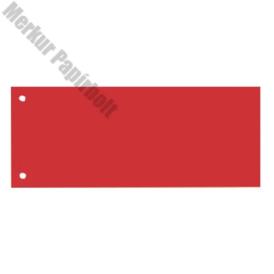 Elválasztócsík KASKAD 105x240mm karton 29 vörös 50 darabos