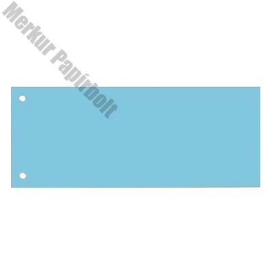 Elválasztócsík KASKAD 105x240mm karton 77 vízkék 50 darabos