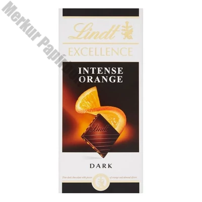 Étcsokoládé táblás LINDT Excellence narancsos 100 g