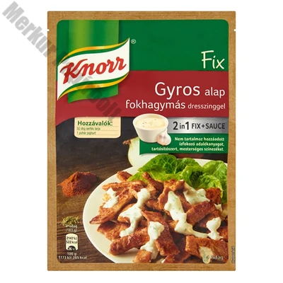Ételalap KNORR Fix Gyros fokhagymás dresszinggel 40 g