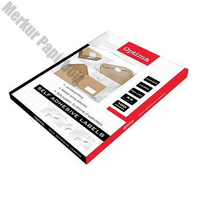 Etikett OPTIMA 32113 105x57mm 1000 címke/doboz 100 ív/doboz