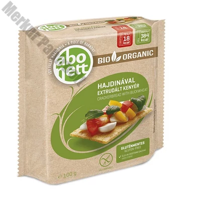 Extrudált kenyér ABONETT gluténmentes hajdinával 100 g