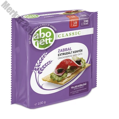 Extrudált kenyér ABONETT zabbal 100 g