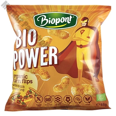 Extrudált kukorica BIOPONT pizzás 55 g