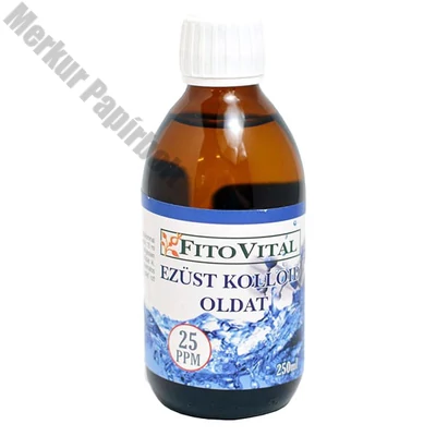 Ezüst kolloid FITOVITAL 25ppm 250ml