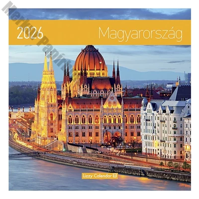 Falinaptár LIZZY CARD 300x600mm álló Magyarország 2026.