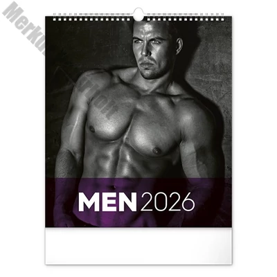Falinaptár REALSYSTEM 300x340mm álló Men 2026.