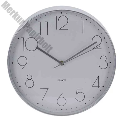 Falióra fehér hátlappal vékony számos 30 cm
