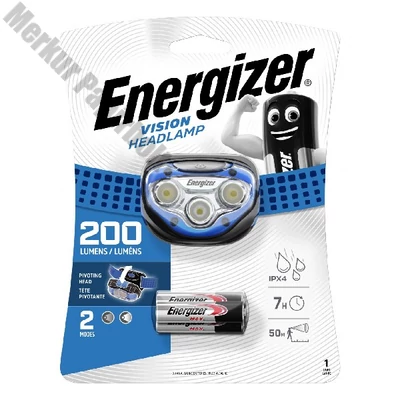 Fejlámpa ENERGIZER LED "HeadlightVision" 2LED + 3xAAA