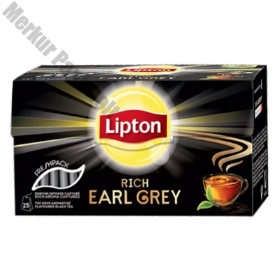 Fekete tea LIPTON Earl Grey  50x1,5 g