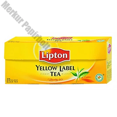 Fekete tea LIPTON Yellow Label 25x2 g