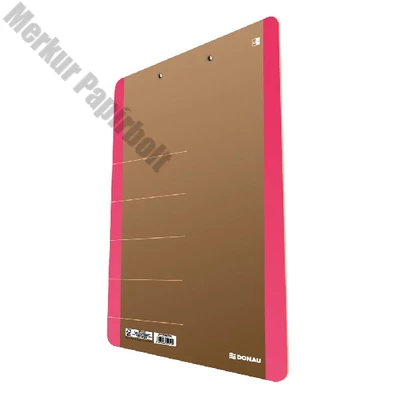 Felírótábla DONAU Life A/4 karton neon rózsaszín-barna