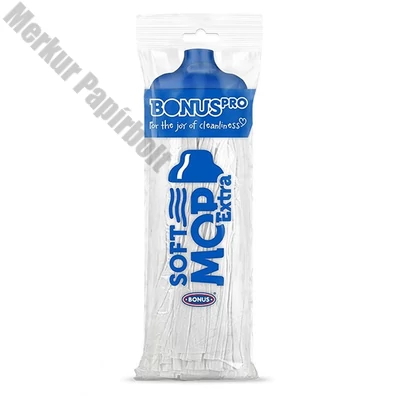 Felmosó pótfej BONUS SoftMop extra HoReCa HACCP 160 g kék