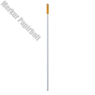 Felmosónyél mophoz fényes aluminium menetes vég sárga 130 cm