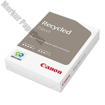 Fénymásolópapír CANON Recycled Classic újrahasznosított ISO 55-s A/4 80 g 500 ív/csomag