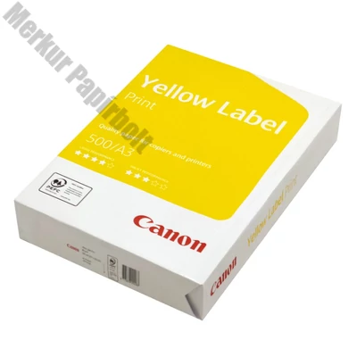 Fénymásolópapír CANON Yellow Label Print A/3 80 g 500 ív/csomag Fénymásolópapír CANON Yellow Label Print A/3 80 g 500 ív/csomag