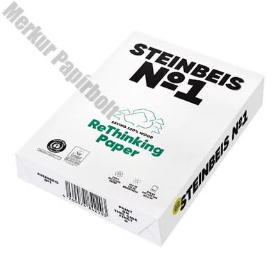 Fénymásolópapír STEINBEIS NO 1. ISO 70-s A/3 újrahasznosított 80 g 500 ív/csomag