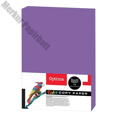 Fénymásolópapír színes OPTIMA A/4 80 g lila 500 ív/csomag