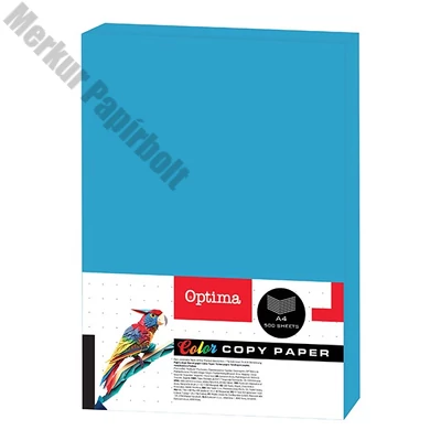 Fénymásolópapír színes OPTIMA A/4 80 g türkiz 500 ív/csomag