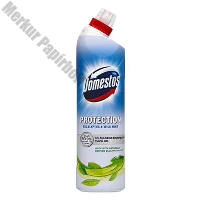 Fertőtlenítő DOMESTOS Protection 0% klór Eucalyptus & Wild Mint 700ml