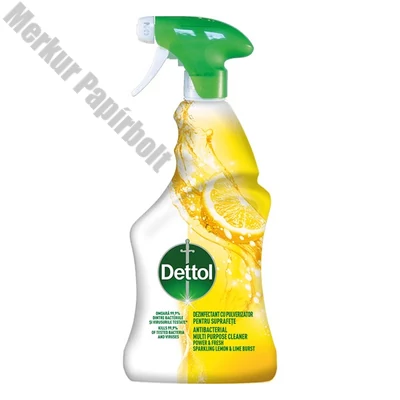 Fertőtlenítő felülettisztító spray DETTOL Power&Fresh citrom és lime 500 ml