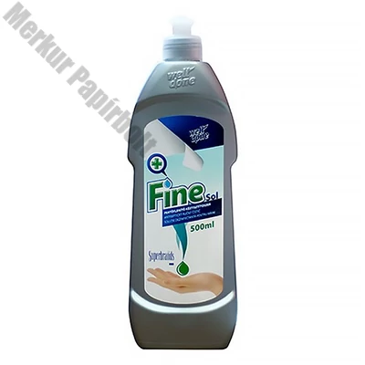 Fertőtlenítő kéztisztítószer WELL DONE Fine antibakteriális 500 ml
