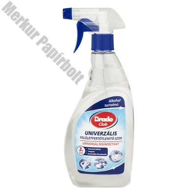 Fertőtlenítőszer BRADOCLUB univerzális 500 ml szórófejes