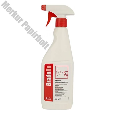 Fertőtlenítőszer BRADOLIN alkoholos 500 ml szórófejes