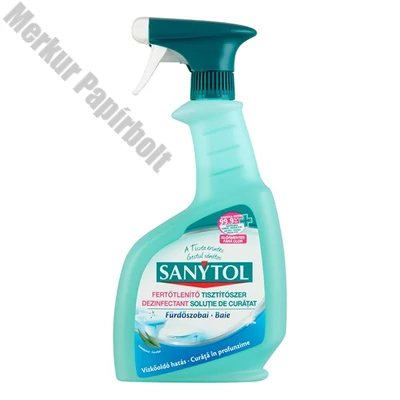Fertőtlenítőszer fürdőszobai SANYTOL spray 500 ml